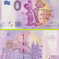 0 Euro Schein Europa Park XEHZ 2020-6 selten Nr 26152