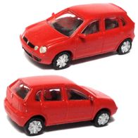 VW Polo IV ´01 - ´09, rot, 3D-Druck-Kleinserie, Ep5, panzer-shop, Spur N 1:160