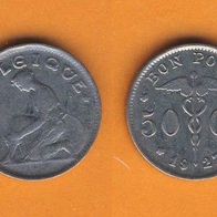 Belgien 50 Centimes 1927 Belgique