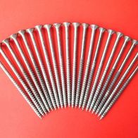 20 St. Holzschrauben Senkkopf Kreuzschlitz Ø 5 x 90 verz. Spanplattenschrauben