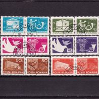 Rumänien Portomarken MiNr. 119-124 ZDRe kpl. gestempelt M€ 1,00 #869