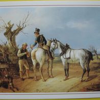 Postkarte - Joh.H.K. Schulz: Preußischer Postillon 1832 - Ölgemälde / Pferd / Neu