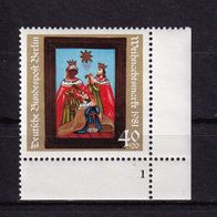 Berlin MiNr 658 Ecke unten rechts postfrisch M€ 1,20 G32b