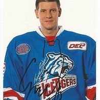 Adrian Grygiel - Foto 10 x 13,5 cm Nürnberg Ice Tigers - jetzt Augsburg Panther