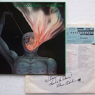 LP Bruce Cockburn Stealing Fire, Pläne 1984, signiert!