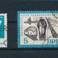 3684 - DDR Briefmarken Michel Nr.910,916 gestempelt Jahrg.1961