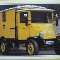 Postkarte - Paketzustellwagen Hansa-Lloyd, 1928 - Post / Auto / Neu
