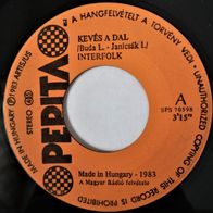 Interfolk - Keves a dal / Komedias (1983) 45 single 7" NM/NM