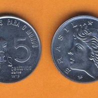 Brasilien 5 Centavos 1975 FAO