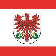 U24 Fahne Flagge Seehausen 40x60cm - Premium Bootsflagge Polyester