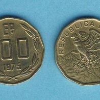 Chile 100 Escudos 1975