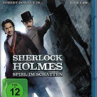 Blu-Ray - Sherlock Holmes- Spiel im Schatten , mit Robert Downey Jr.+ Jude Law