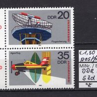 DDR 1980 25 Jahre Interflug S Zd 202 postfrisch -1-