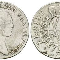 Sachsen 1/3 Taler 1788 IEC "FRIEDRICH AUGUST III." (1763-1806) ss