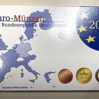Euro - "Kursmünzensatz 2004 A" Deutschland in PP-Spiegelglanz