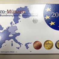 Euro - "Kursmünzensatz 2004 J" Deutschland in PP-Spiegelglanz