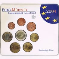 Euro - "Kursmünzensatz 2004 J" Deutschland in Stempelglanz