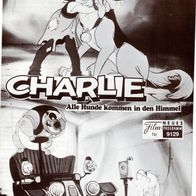 Filmprogramm WNF Nr. 9129 Charlie Alle Hunde kommen in den Himmel 4 Seiten