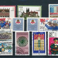 3716 - DDR Briefmarken Michel Nr 2869,2870,2876,2878,2879,2881 usw gest Jahrg.1984