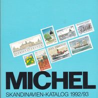Michel Briefmarken- Katalog Skandinavien 1992/93