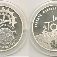 Frankreich 1 1/2 Euro 2003 Tour de France Radrennen / Zeitfahren