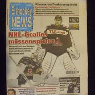 Eishockey News Ausgabe 48 vom 27. November 2012: NHL-Goalies müssen spielen uvm...