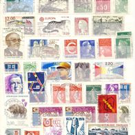 Briefmarken Frankreich ca 35 - Konvolut Lot (0028)