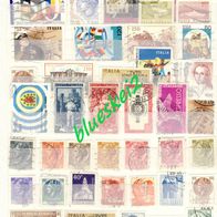 Briefmarken Italien ca 40 - Konvolut Lot (0035)