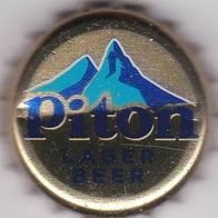 1 Kronkorken Piton Lager Beer-St Lucia Karibik (091)