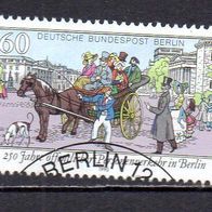 Berlin 1990, Mi. Nr. 0861 / 861, Personenverkehr, BERLIN-Stempel #30460