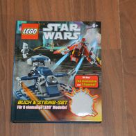 Lego Star Wars Buch & Steine - für 8 Modelle - ohne Steine