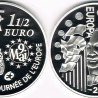 Frankreich 1 1/2 Euro 2006 EWU Robert Schuman (1886-1963)