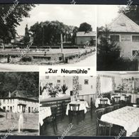 Ak 9901 Geilsdorf: Gaststätte "Zur Neumühle" Inh. Karl Lüthi 1980 / Stempel Plauen