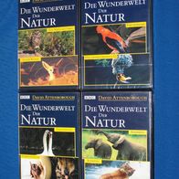 David Attenborough - Die Wunderwelt der Natur, 4 DVDs / BBC Records/ Weltbild Edition