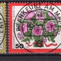 Berlin 1974 25 Jahre Wohlfahrtsmarken: Blumensträuße MiNr. 473 - 476 ESST Frankfurt