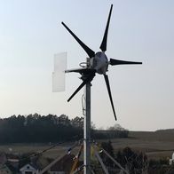 Windkraftanlage, Windrad, Windgenerator, Bauanleitung, Anleitung, Stromgenerator