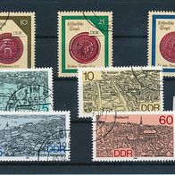 3731 - DDR Briefmarken Michel Nr3156-3158,3161-3164 gest. Jahrg.1988