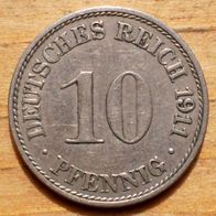 10 Pfennig 1911 A