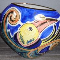 Vase von Gilde exklusive echt vergoldet Künstlerkeramik * *
