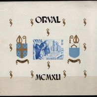 Belgien postfrisch Falz Michel Block 11 - ORVAL