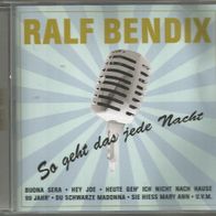 Ralf Bendix " So geht das jede Nacht " CD