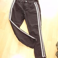 Mac Hose Cosima Schwarz silber 36 / 28