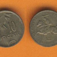 Litauen 10 Centu 1925