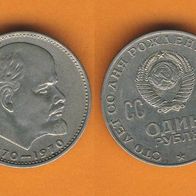 Russland 1 Rubel 1970 Lenin
