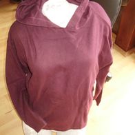 C&A Pullover Kapuze bordeaux XL