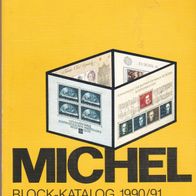 Michel Briefmarken Block- Katalog 1990/91