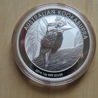 Kookaburra Münze 2014 Australien 1Unze Silber