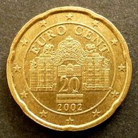 20 Cent - Österreich - 2002 (Fehlerprägung)