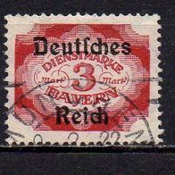 D. Reich Dienst 1920, Mi. Nr. 0050 / D50, Überdruck auf Bayern, gestempelt #05514