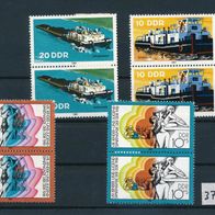 3765 - DDR Briefmarken Michel Nr.2617,2618,2651,2652, frisch Jahrg.1981
